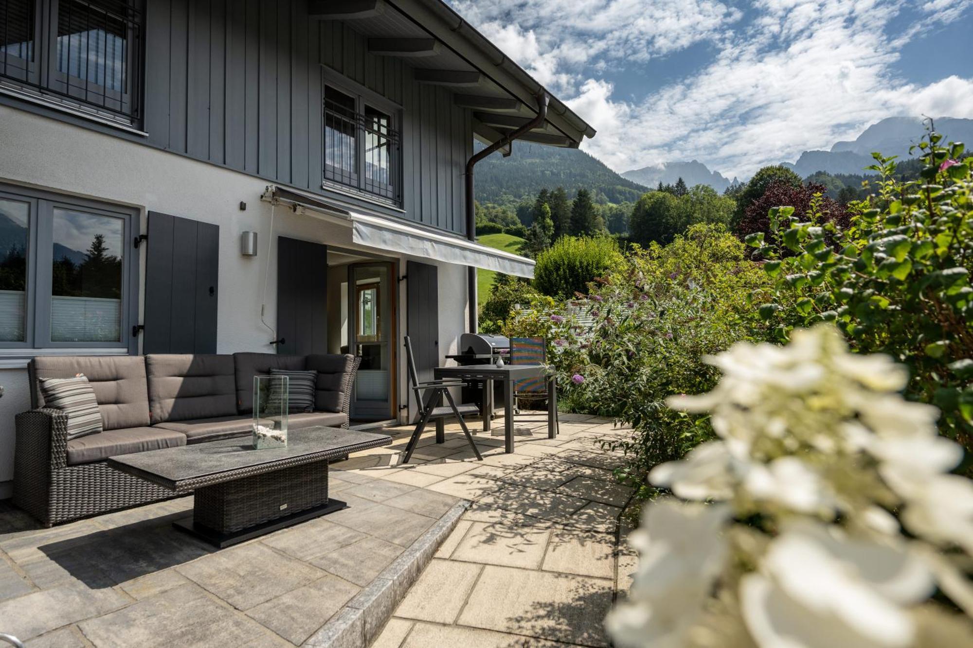 Ferienwohnung Marianne Bergpanorama Fuer Paare 60Qm Berchtesgaden Extérieur photo